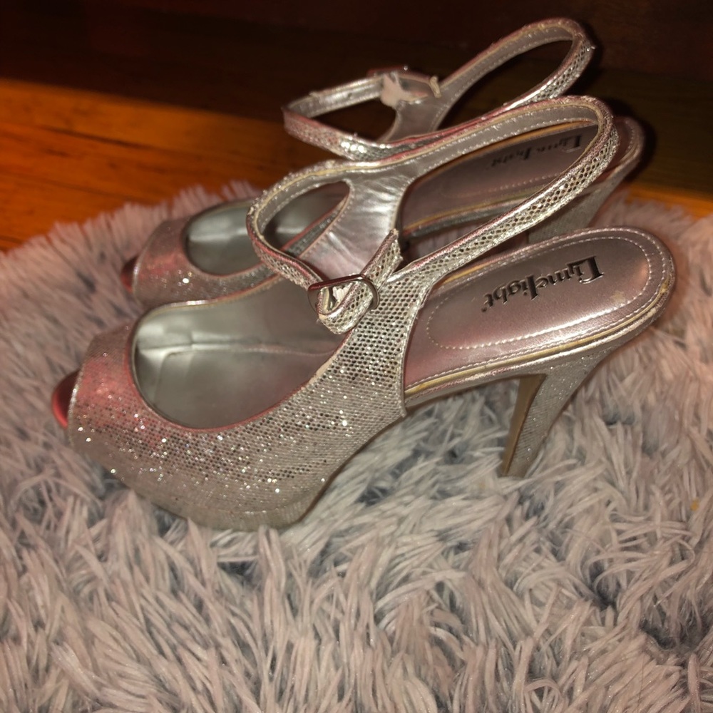 Silver heels